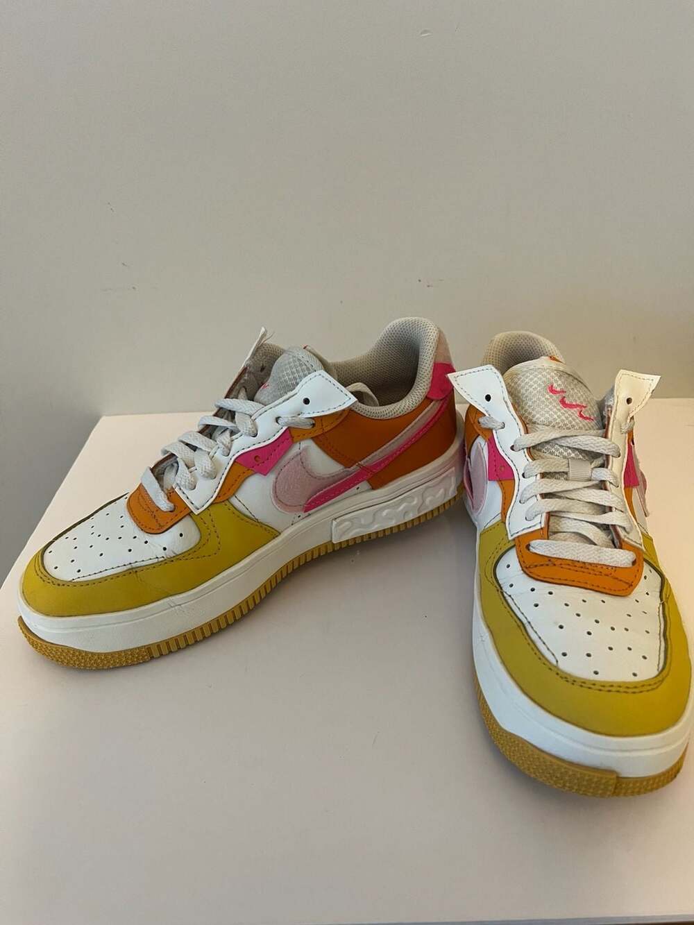 Nike Womens AIR FORCE 1 FONTANKA 'SUNRISE' - Picture 3 of 7